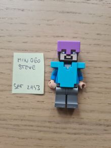 lego mim060 steve, set minecraft 21143