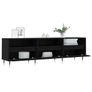 TV Cabinet Black 150x30x44.5 cm Engineered Wood Image 3