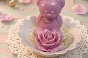 Small decorative scented candle