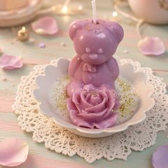 Small decorative scented candle