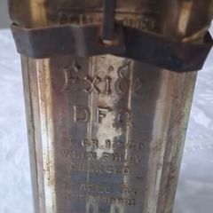 Antique Exide Glass Battery 383 D model