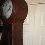 Antique 18th Century Swedish Rosemal Grandmother Clock (height 86") (works well and keeps time) Image 7