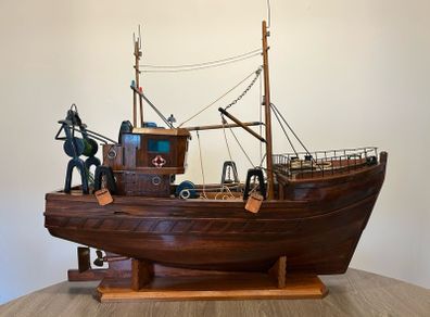 Handmade Fishing Trawler