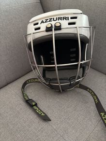 hurling helmet kids size Medium Azzuri