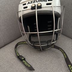 hurling helmet kids size Medium Azzuri