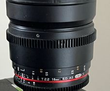Cine Rokinon / Samyang Lens Set 5x