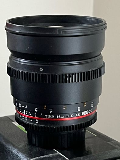 Cine Rokinon / Samyang Lens Set 5x