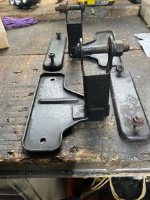 Ford Escort Mk4 or Orion mk2 spotlight brackets.