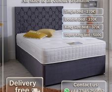 Luxury Divan Bed with Mattress
