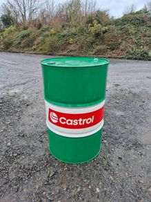 Castrol oil barrel
