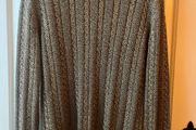 Massimo Dutti Cable Knit Jumper - Size Medium / Size 12 as new