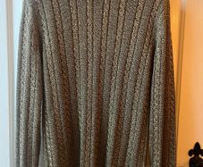 Massimo Dutti Cable Knit Jumper - Size Medium / Size 12 as new