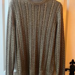 Massimo Dutti Cable Knit Jumper - Size Medium / Size 12 as new