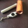 Corkscrew/ Bottle opener in Leather case. Image 4