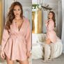 Faux Leather Shirt Dress Image 5