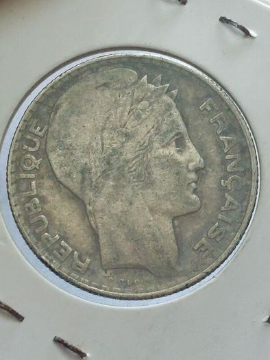 1931 silver 10 francs