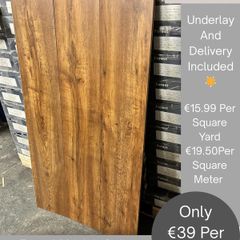 New 12mm Munich Oak Laminated Flooring