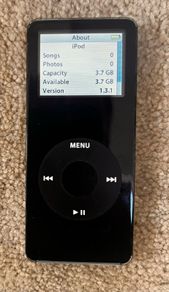 Apple iPod nano 1st Gen (4GB Black) - Model A1137