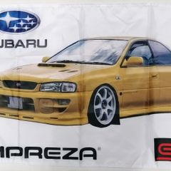Subaru Impreza Flag (Yellow).