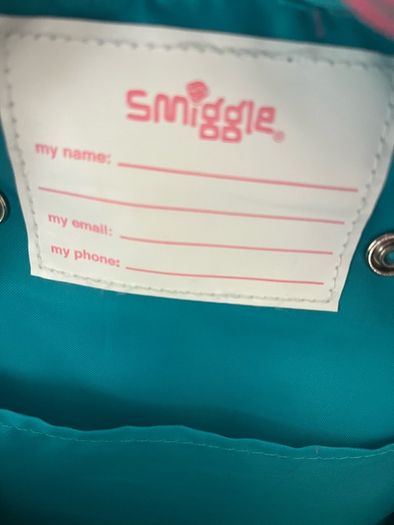 Smiggle junior trolley backpack