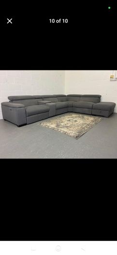 Large corner sofa with storage