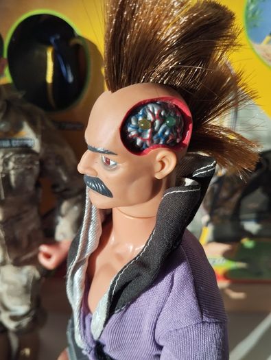 GI JOE / DR. X Vintage Military Action Figures + Ultra Corps Field Tent