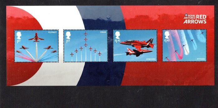 2018 Great Britain Royal Mail Miniature Sheets Pack with all miniature sheets issue in the year Mint Never Hinged (MNH)
