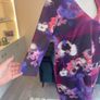 Ladies Purple and Pink Midi Dress by Nissa Image 7
