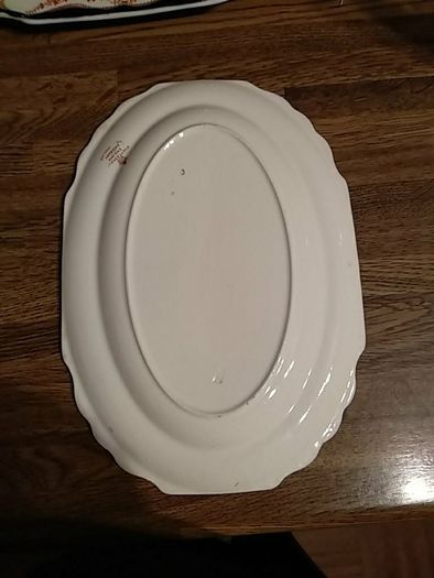 2 Myott Staffordshire platters Rosemary