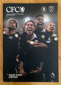 2026 Chelsea v West Ham United - Premier League Programme