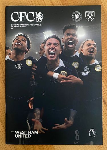 2026 Chelsea v West Ham United - Premier League Programme