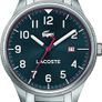 Lacoste analog quartz watch for men with silver stainless steel strap - 2011022 Image 7