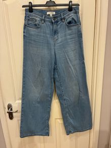 Jeans - light blue, wide leg