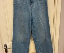 Jeans - light blue, wide leg