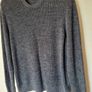Gap cotton crew neck jumper Size xl ptp 24" grey In like new condition Image 4