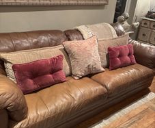 5 Lexington cushions incl two bolster back pieces