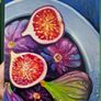Figs | oil painting on canvas panel Image 8