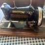 Antique Brotom Sewing machine. (Hand) 100 yrs Image 3