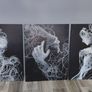 Canvas poster - Abstract Woman - 3 panels Image 4