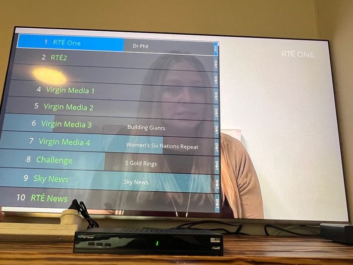 Opticum HD XS65 Saorview Combi Box
