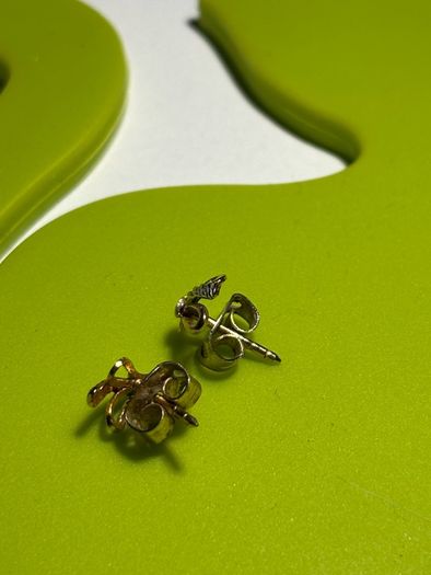 Small 9ct Gold Bow Earrings