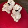 Antique Staffordshire Dogs miniature Pair Image 9