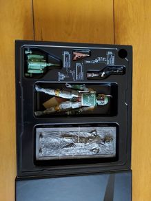 Star Wars Black Series Boba Fett & Han Solo in Carbonite SDCC 1