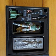 Star Wars Black Series Boba Fett & Han Solo in Carbonite SDCC 1