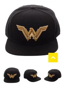Official Wonder Woman Icon Embroidered Cap