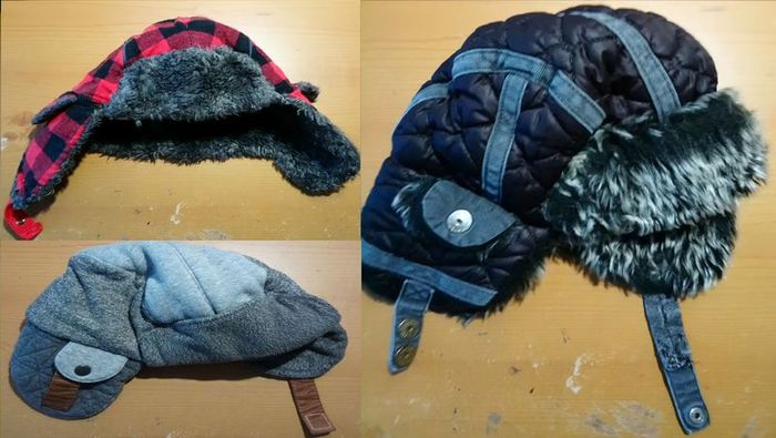 Kids winter hats - very warm and cosy