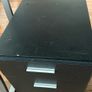 Black Ergonomic Office / Gaming Desk & Matching Under-Desk Drawer Unit Image 6