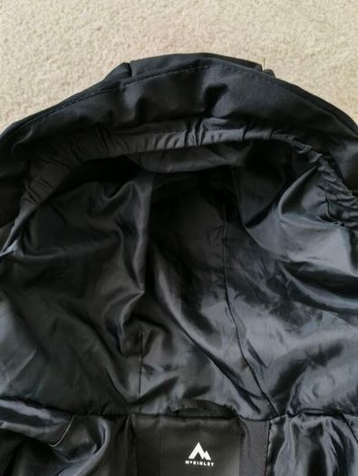 McKINLEY Kids Acosta Padded Puffer Winter Jacket Black Age 13-14