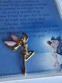 Mum - Tender Loving Guradian Angel Pin Brooch