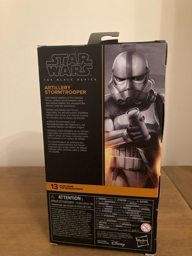 Star wars black series Artillery Stormtrooper